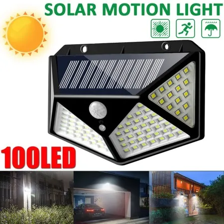100 LED 4 Surface Solar Light
