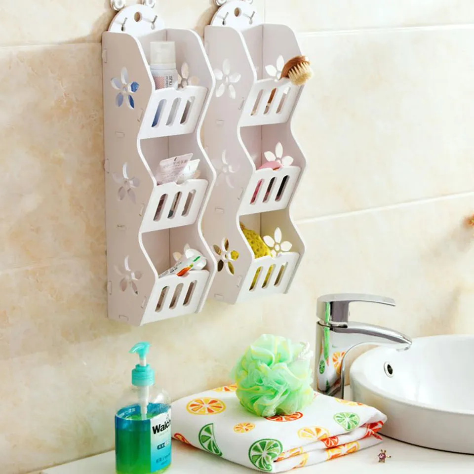 Multifunctional Bathroom Shelf