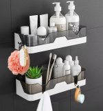 1-Pcs Wall Mounted Bathroom Shelf - Image 3