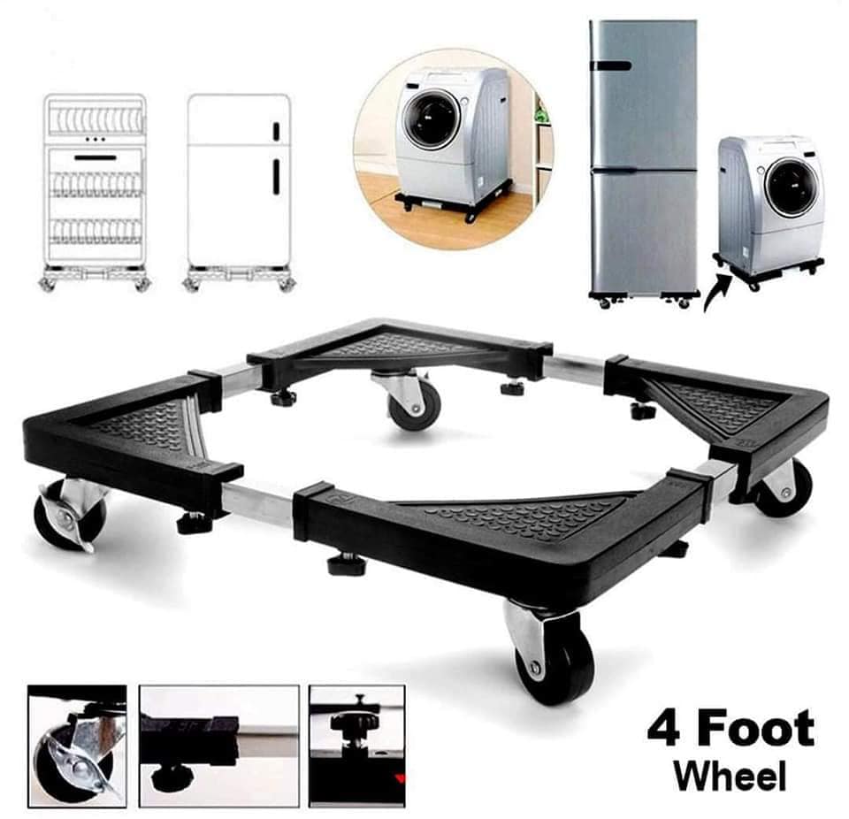 218 Multifunction Movable Washing Machine Base Fridge Stand - Image 1