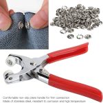 Hand Pressure Pliers For Prong Snap Button (100পিস বোতাম )