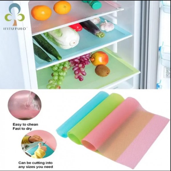 385 4PCs Refrigerator Pads Fridge Mats - Image 1