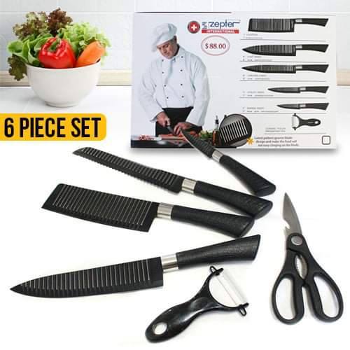 5 Zepter Kitchen Knife Set 6 Pcs Knife Set - Image 1