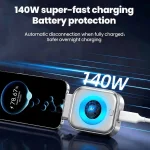 Type-C Auto Power-Off Fast Charging Adapter with Smart Battery Protection - Image 3