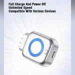 Type-C Auto Power-Off Fast Charging Adapter with Smart Battery Protection - Image 2