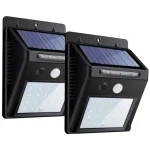 (2 Pcs ) Solar Charging LED Sensor Light - Image 2
