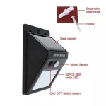 (2 Pcs ) Solar Charging LED Sensor Light - Image 4